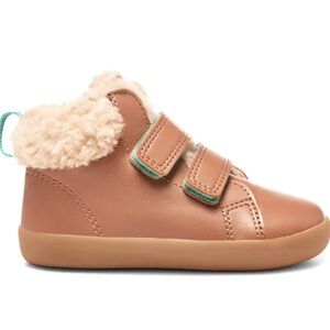 Ten Little Furry High Top in Chestnut Brown, size 5